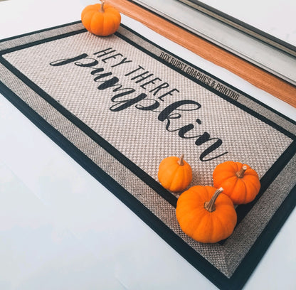 Hey there pumpkin outdoor rug