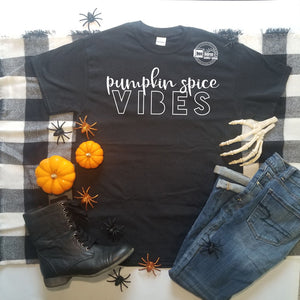 Pumpkin Spice vibes Adult Gildan t shirt