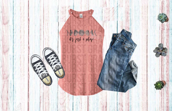It's just a phase High neck tank top