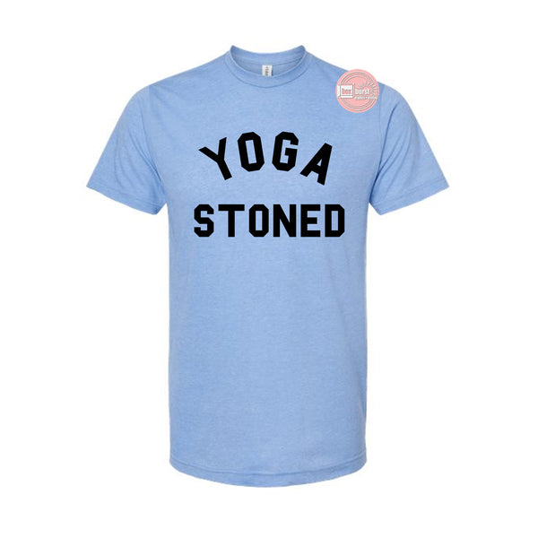 Yoga Stoned t shirt vintage unisex adult
