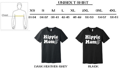 Hippie Mom | Hippie shirt | Unisex | Positivity | Hippie Mama shirts Hippie Mom t shirts