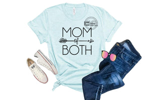 Mom of Both Bella unisex t shirt mothers day shirts