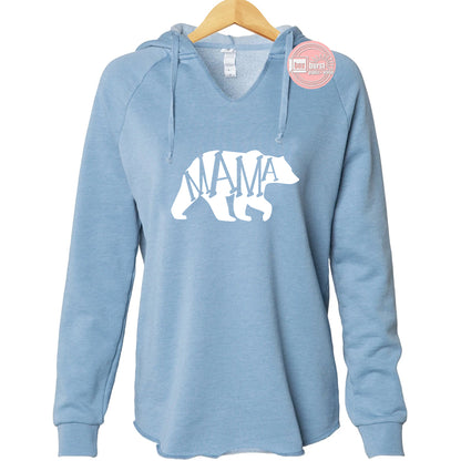 Mama Bear California Wave Wash womens sweater