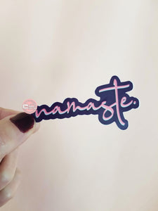 Namaste Sticker free shipping