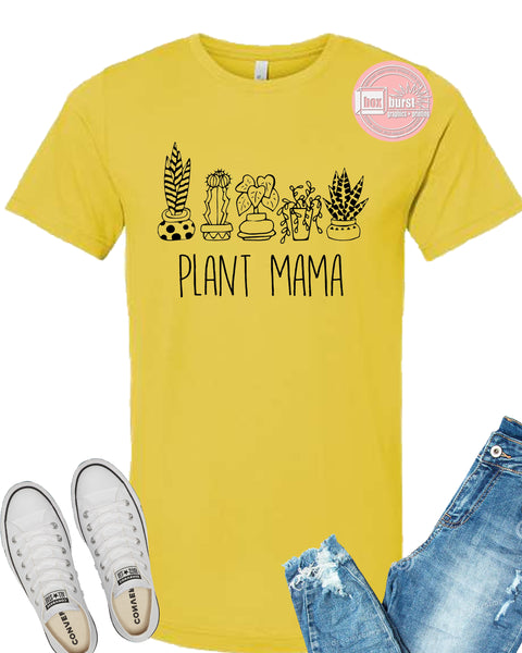 Plant Mama Bella Tee, Plant mom Shirt, Plant Mom Gift, Plant Mom tee shirts bella canvas shirts