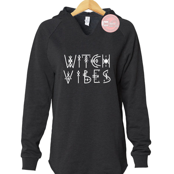 Witch Vibes California Wash women's hoodie