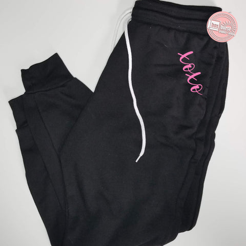 XOXO small corner pocket bella unisex joggers
